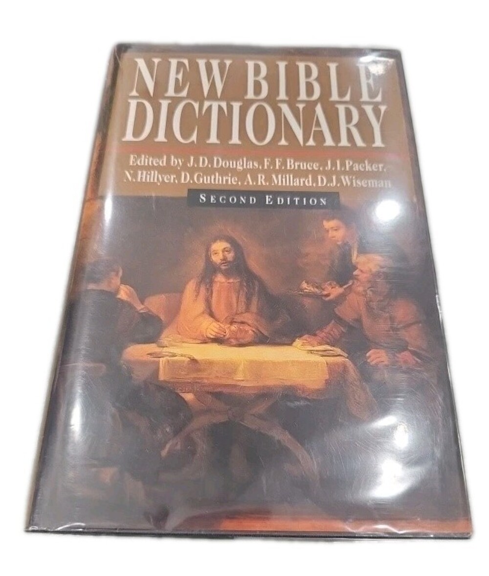 New Bible Dictionary JD Douglas second edition hardcover dustjacket 1994